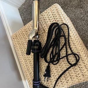 HotTools 24K Gold Curling Iron/Wand, 1 inch barrel